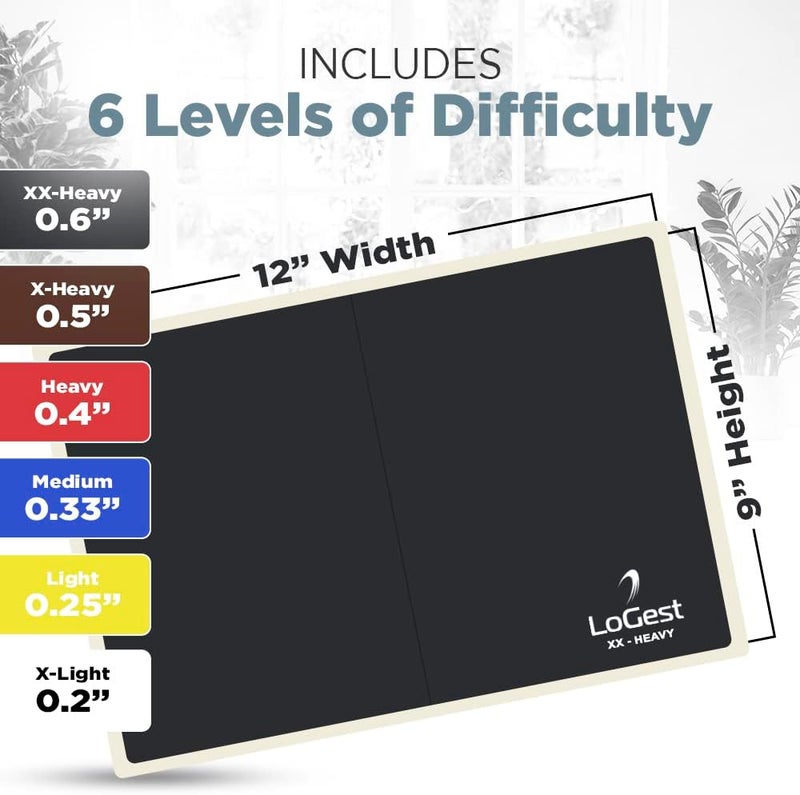 Logest Rebreakable Boards Martial Arts - Taekwondo Karate MMA Boards - Reusable Plastic Training Breaking Boards for Kids & Adults Available in 6 Levels of Difficulty Taekwondo Boards for Breaking - Image 2